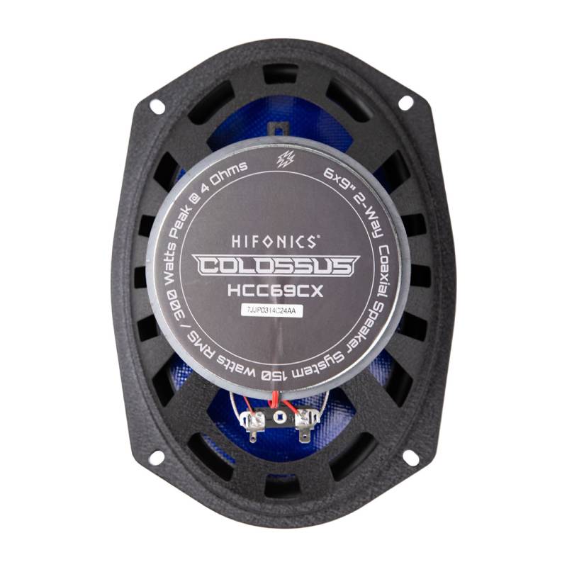 Hifonics HCC69CX, Colossus Classic 6x9" 2-Way Coaxial Speakers, 150 Watts