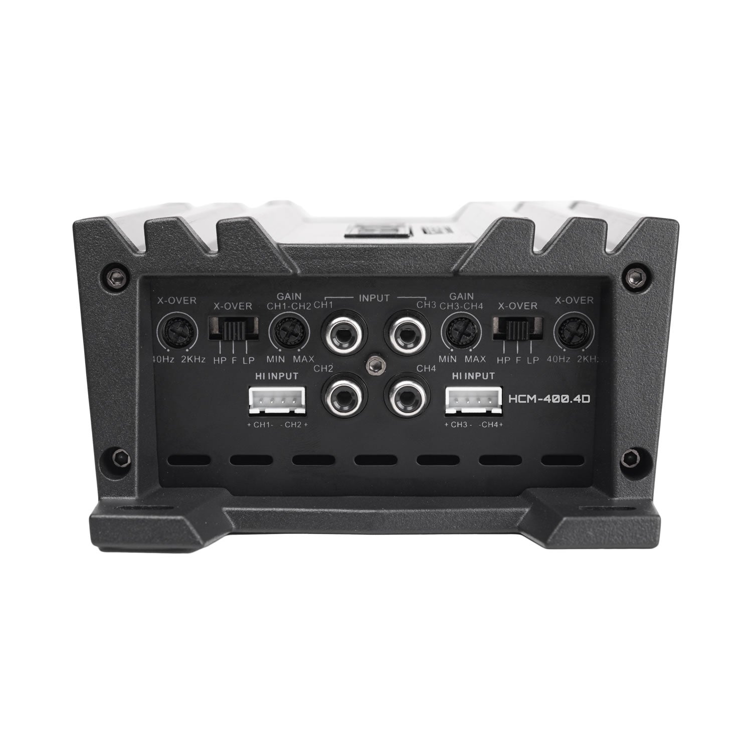 Hifonics HCM-400.4D, Colossus Mini Ultra Compact 4 Channel Full Range Amplifier, 400 Watts