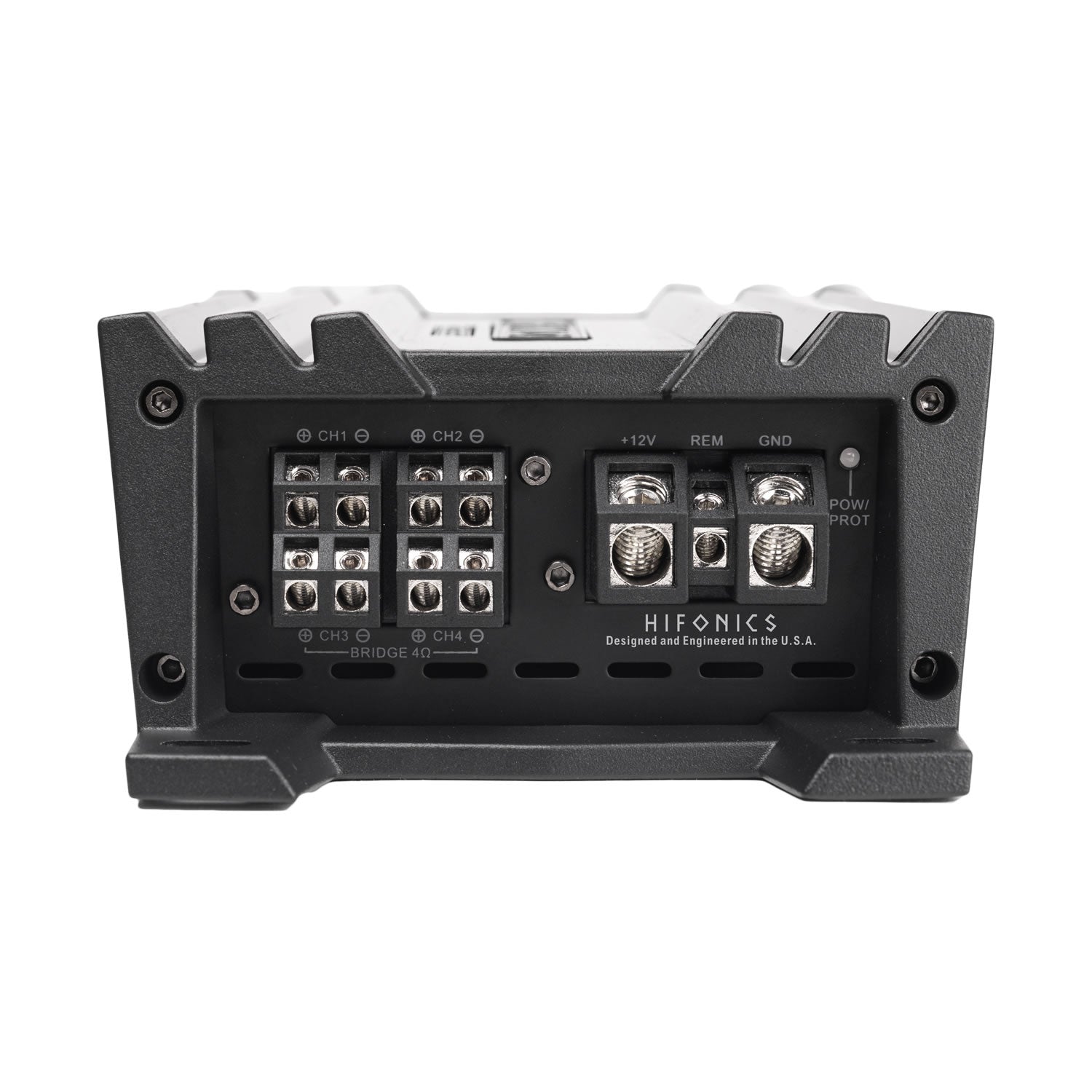 Hifonics HCM-400.4D, Colossus Mini Ultra Compact 4 Channel Full Range Amplifier, 400 Watts