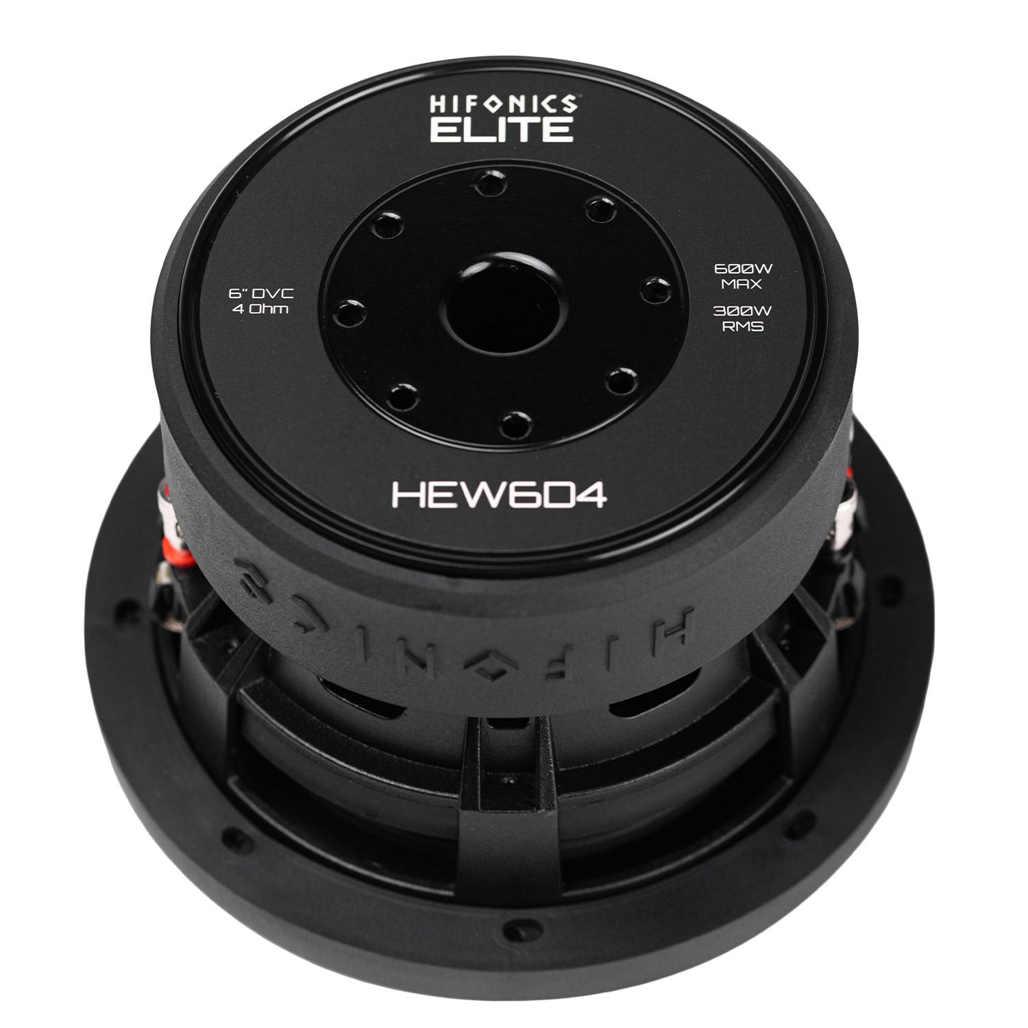 Hifonics HEW6D4,  6" Dual Voice Coil 4 Ohm Subwoofer, 600 Watts