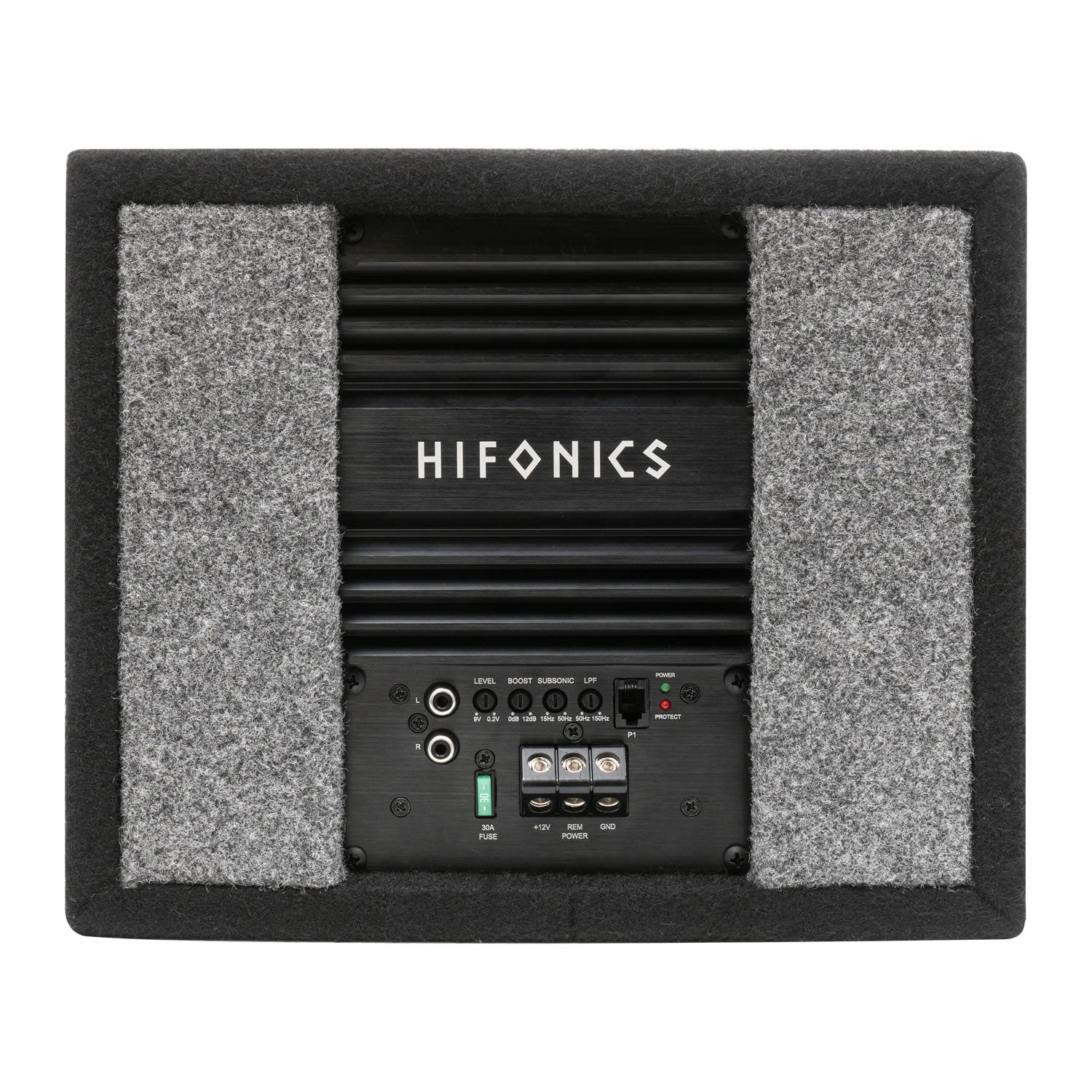 Hifonics HEW6D4-500P, Elite Elite 6" Powered Loaded Ported Enclosure, 500 Watts