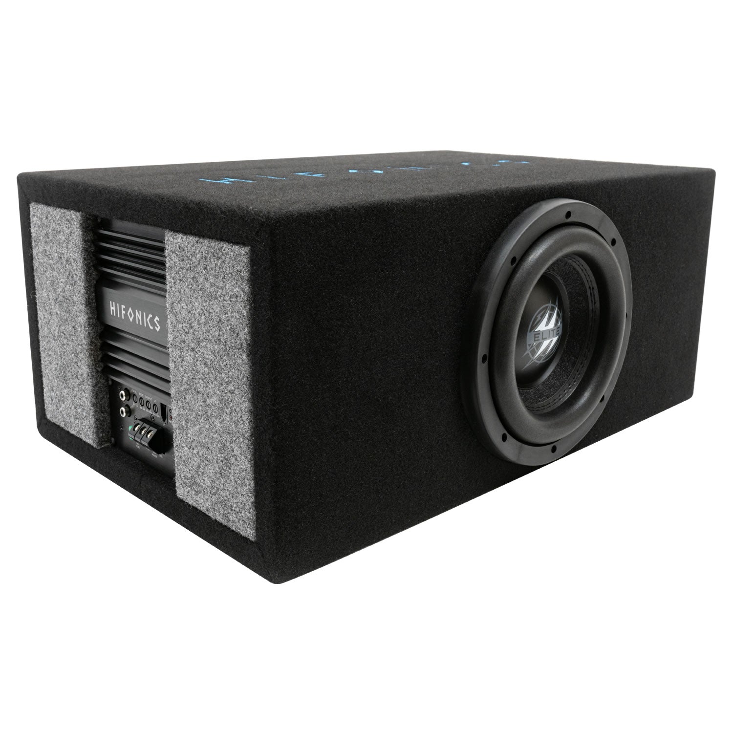 Hifonics HEW8D4-500P, Elite Elite 8" Powered Loaded Ported Enclosure, 500 Watts
