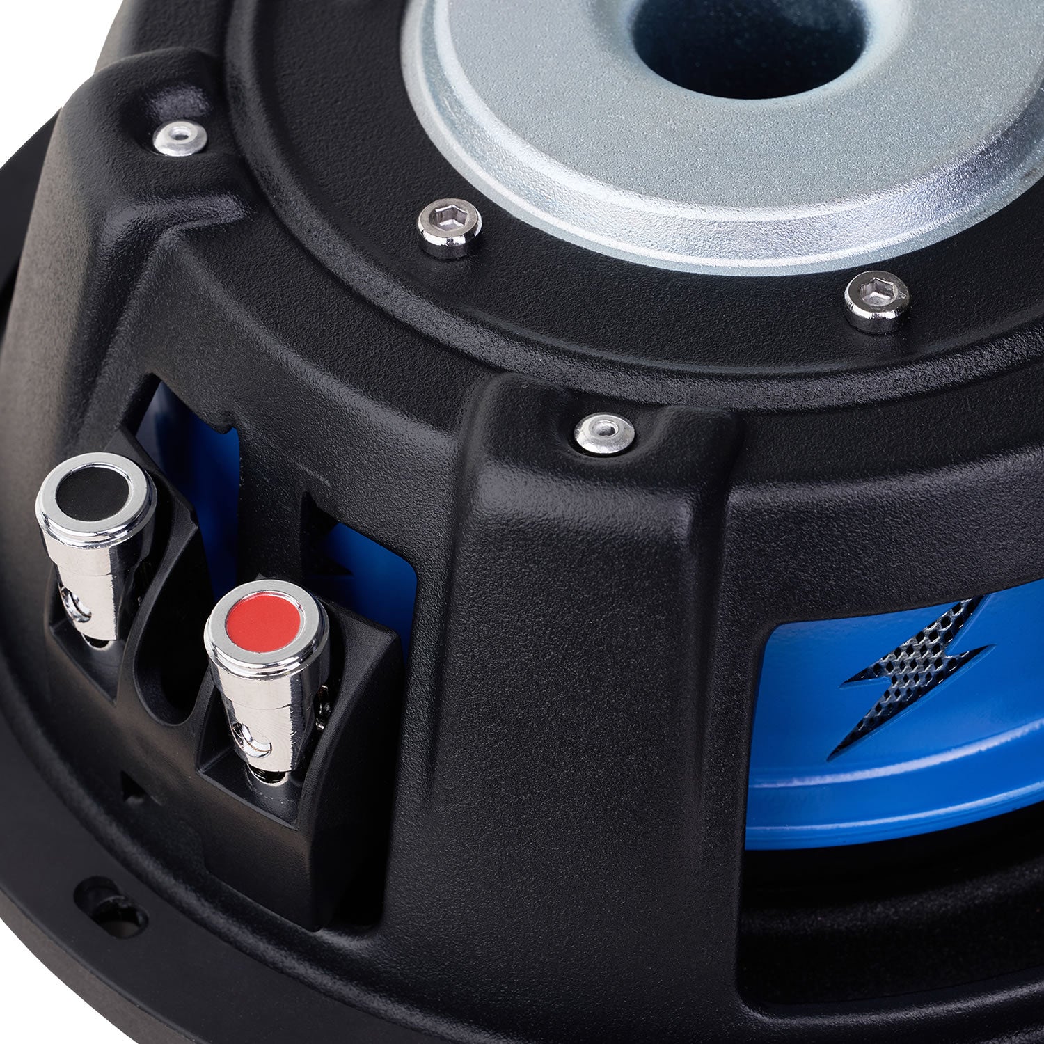 Hifonics HEW8D4S, Elite 8" Dual Voice Coil 4 Ohm Shallow Subwoofer, 500 Watts