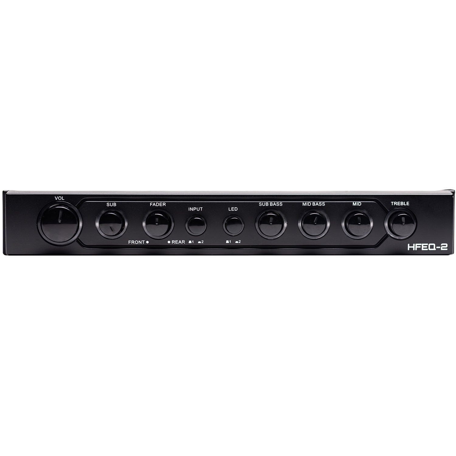 Hifonics HFEQ-2,  1/2 DIN 4 Band Equalizer