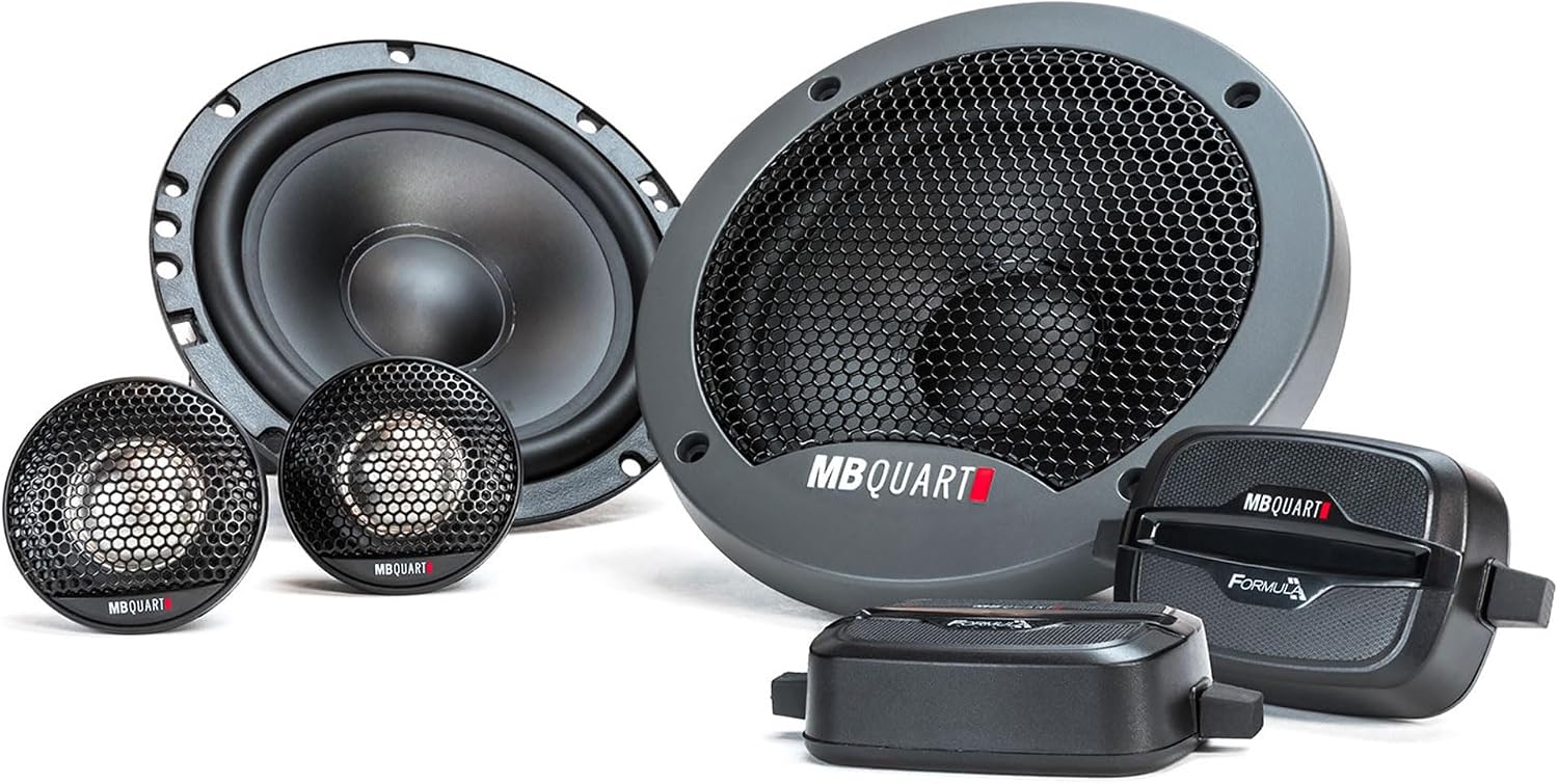 MB Quart FSB216, Formula 6.5" 2-way Component Speakers - 300 Watts Peak