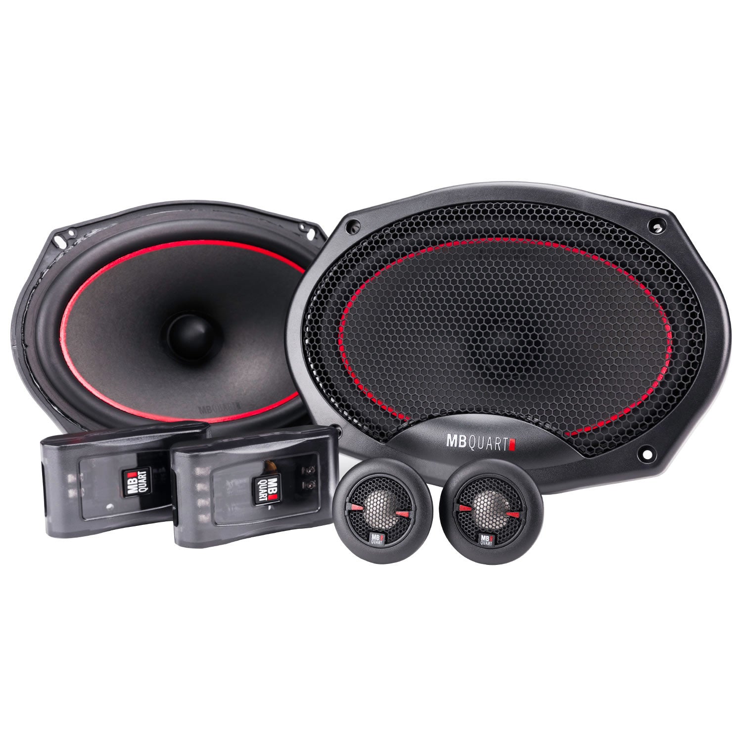 MB Quart RS1-269, Reference 6x9" 2-Way Component Speakers