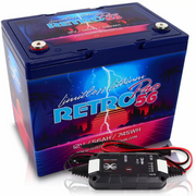 Limitless RP24-56AH/MTN, Retro Pro 56 Under Hood Battery Combo w/ SV Maintainer -