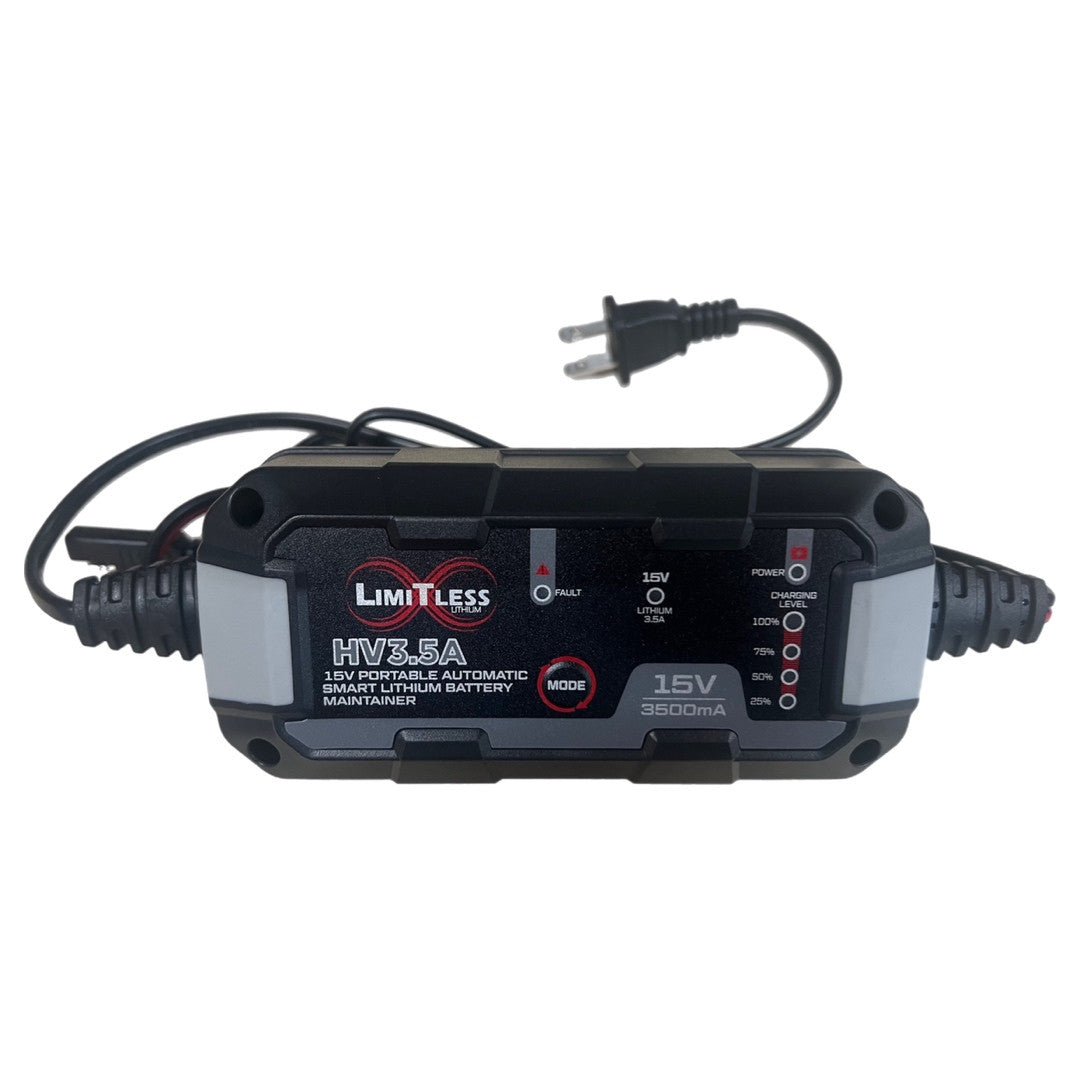 Limitless LL3.5A-MTN-HV, 15v 3.5A High Voltage Battery Maintainer