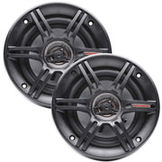 Crunch CS65CXS, CS 6.5" 2-Way Full Range Shallow Speakers