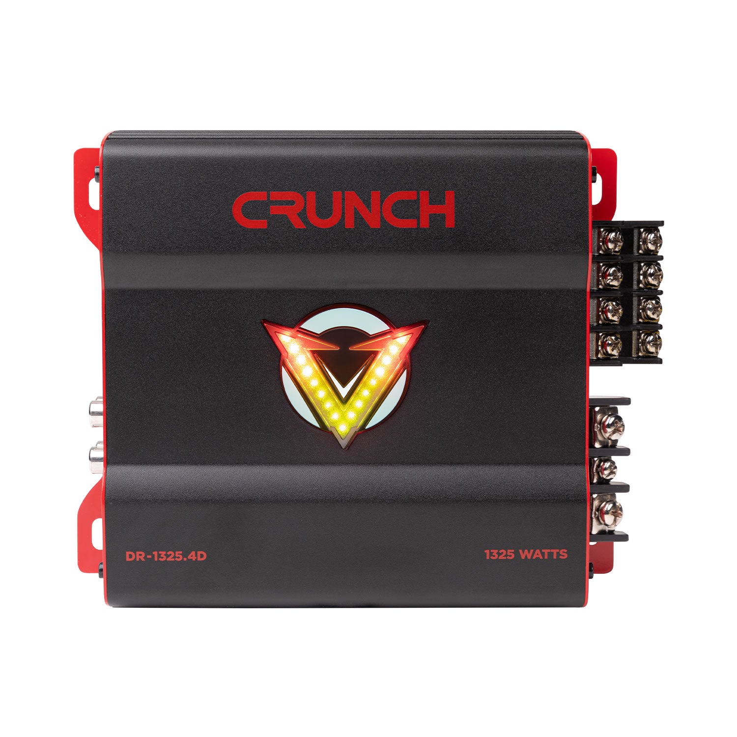 Crunch DR-1325.4D, V-Drive 4 Channel Full Range Car Audio Amplifier, 1325 Watts
