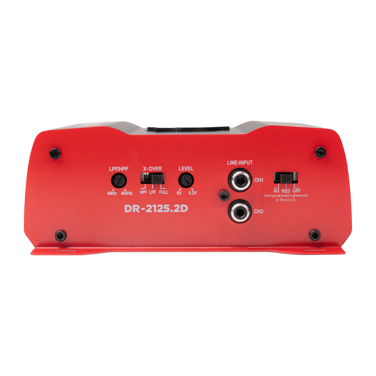 Crunch DR-2125.2D, V-Drive 2 Channel Car Audio Amplifier, 2125 Watts
