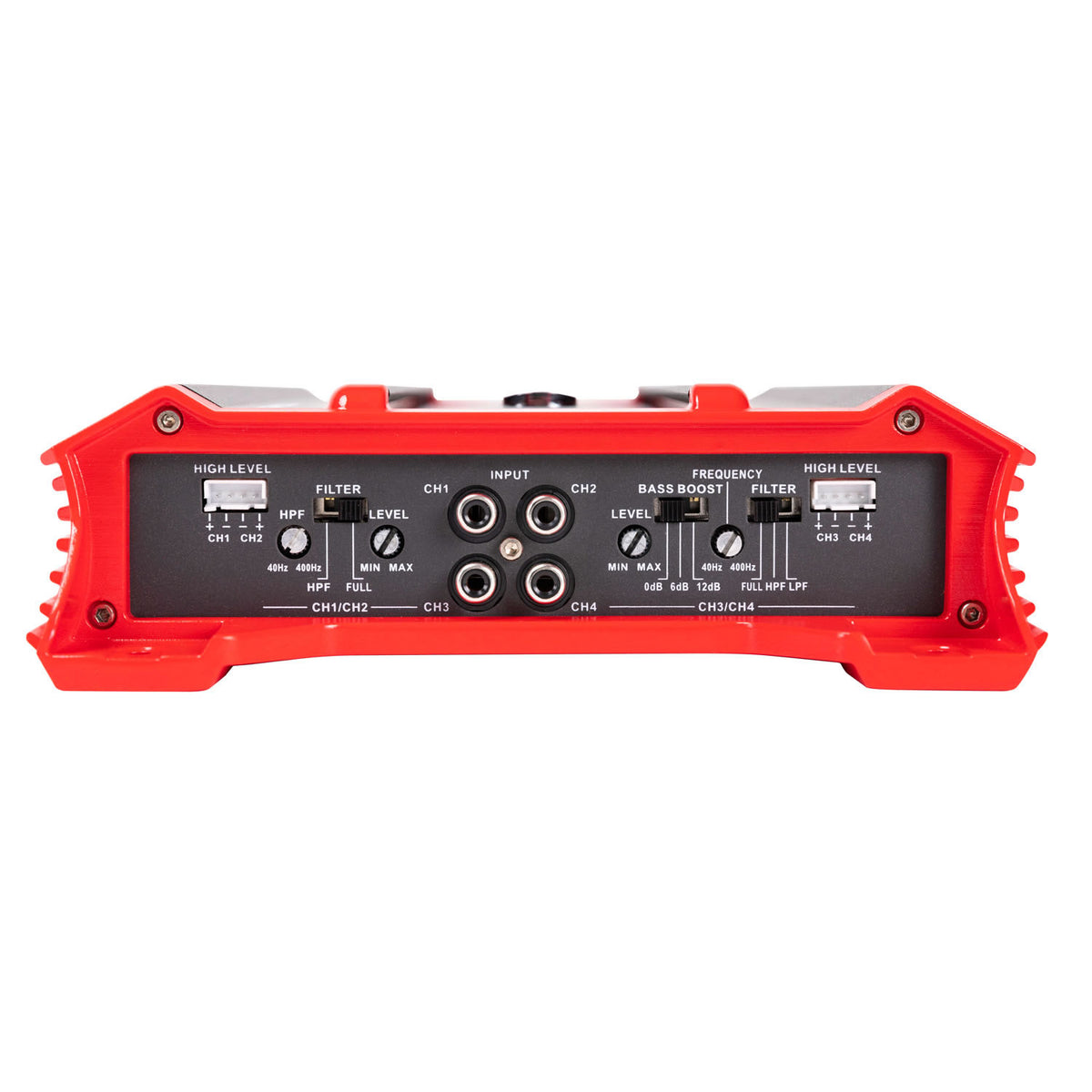Crunch GP-1000.4, Ground Pounder 4 Channel Full Range Car Audio Amplifier, 1000 Watts