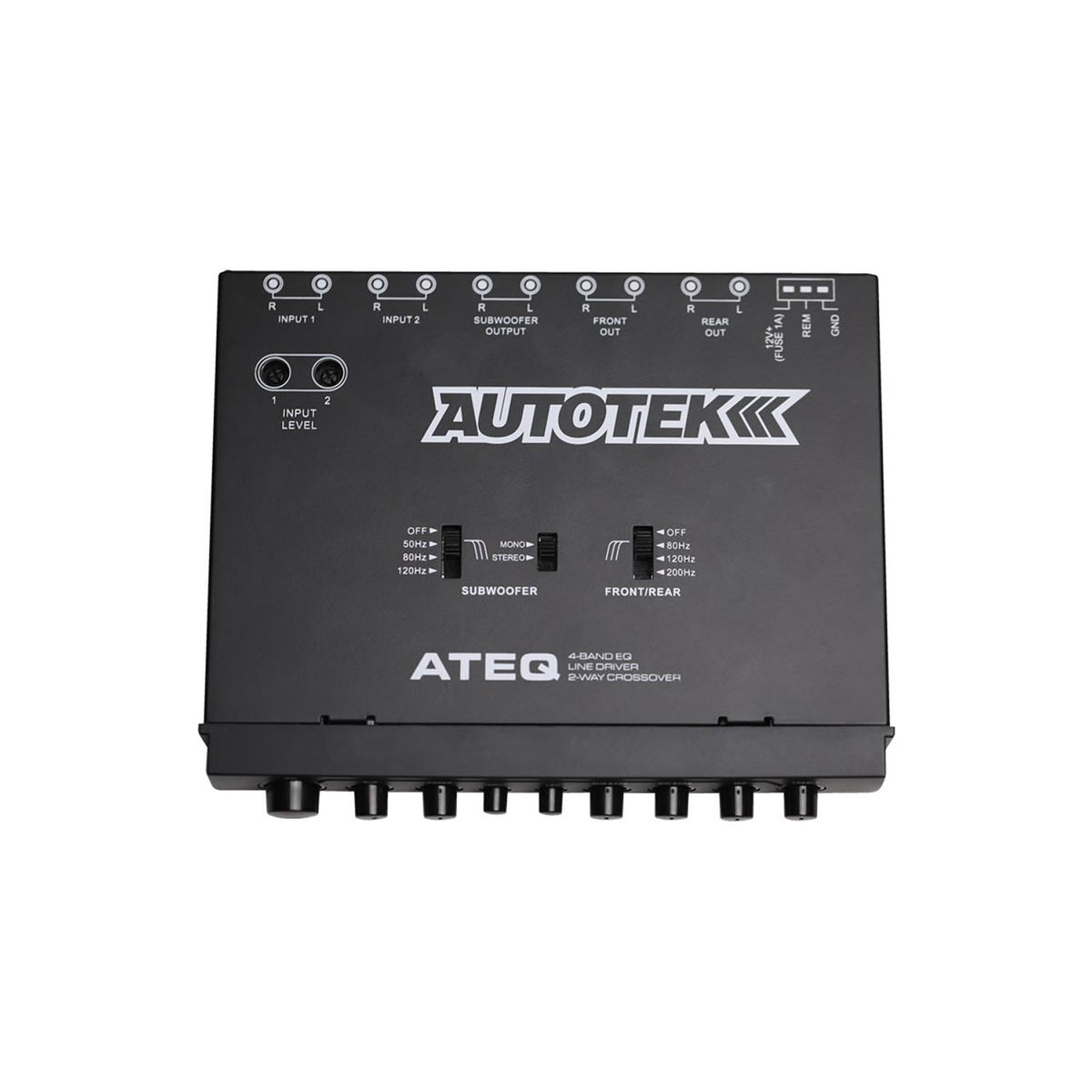 Autotek ATEQ, 4-Band Equalizer Signal Processor
