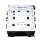Autotek ATK2/3X, 2-Way/3-Way Active Crossover With Bass Remote