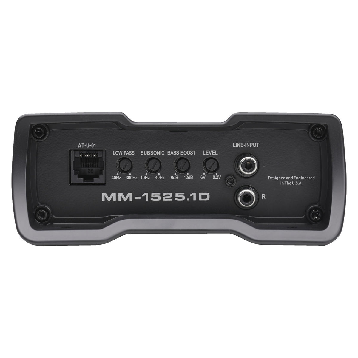 Autotek MM-1525.1D, Mean Machine 1-Ohm Stable Compact Mono Amplifier, 1500 Watts