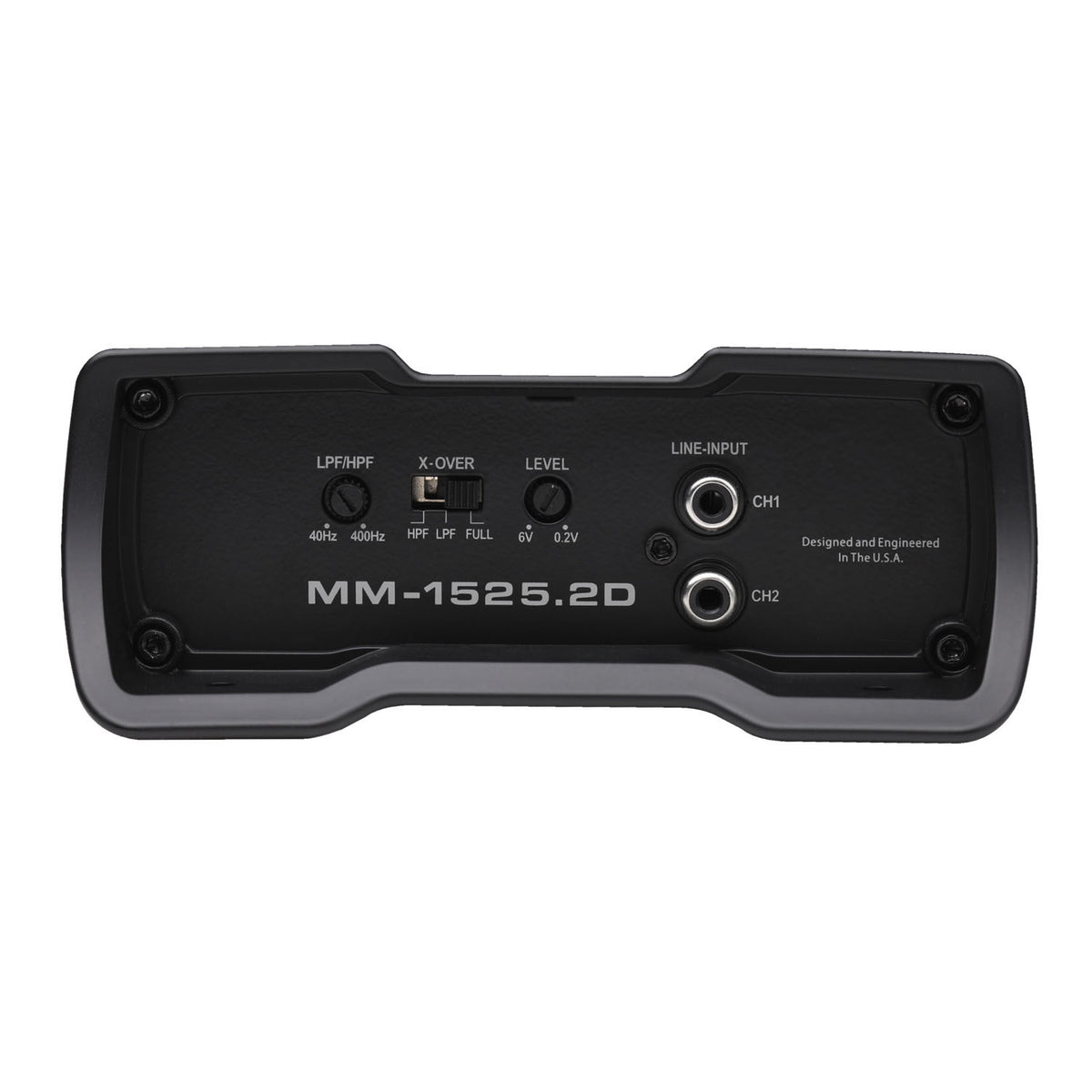 Autotek MM-1525.2D, Mean Machine Compact Bridgeable 2 Channel Amplifier, 1500 Watts