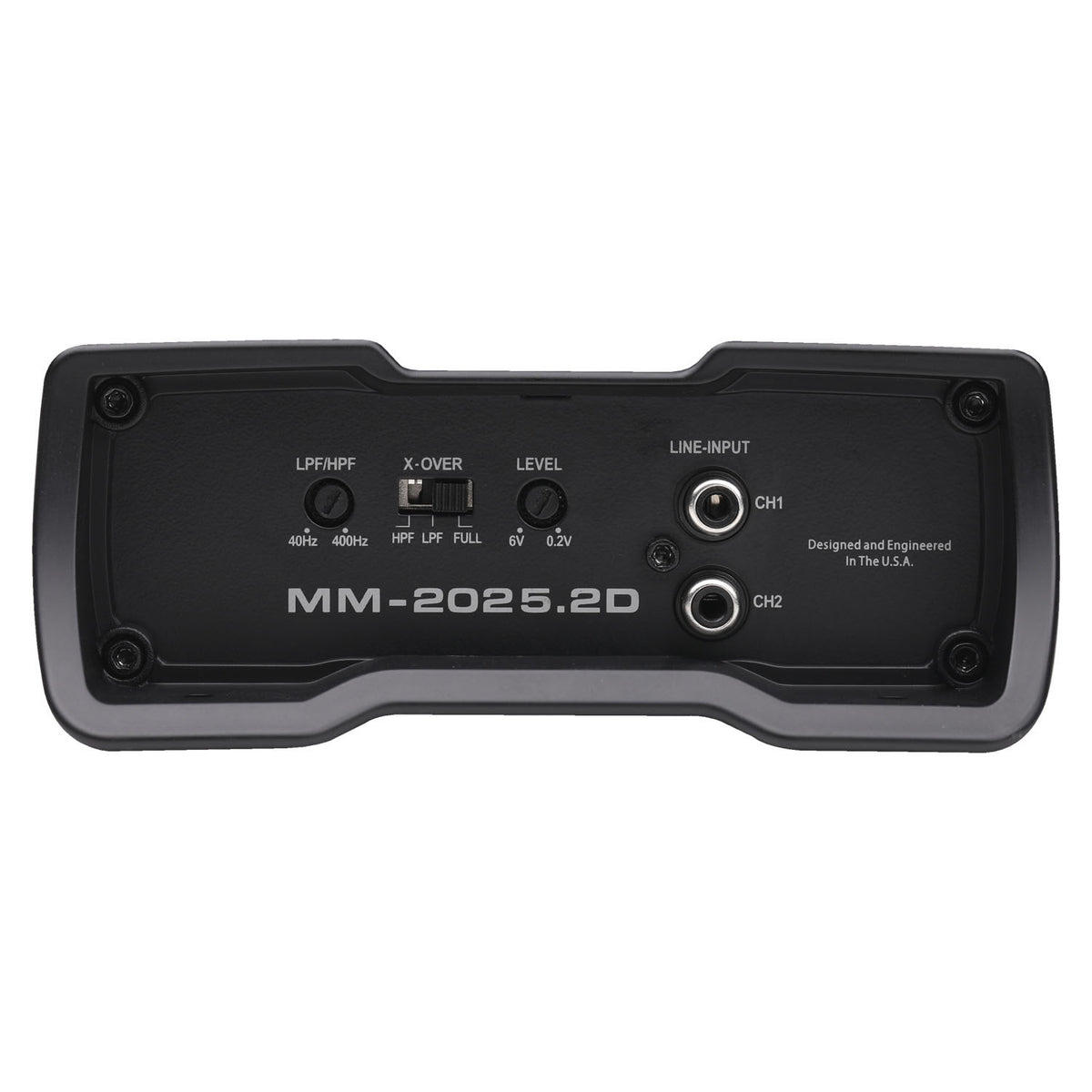 Autotek MM-2025.2D, Mean Machine Compact Bridgeable 2 Channel Amplifier, 2000 Watts