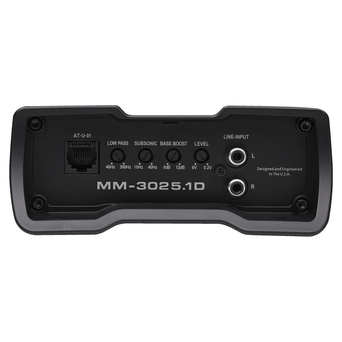 Autotek MM-3025.1D, Mean Machine 1-Ohm Stable Compact Mono Amplifier, 3000 Watts