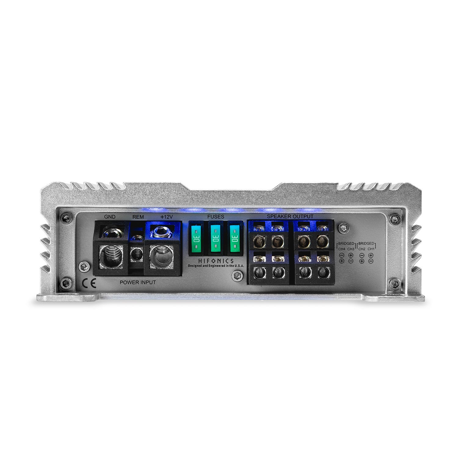 Hifonics Brutus BG BG-1100.4, 4 Channel Full Range Car Audio Amplifier, 1100 Watts