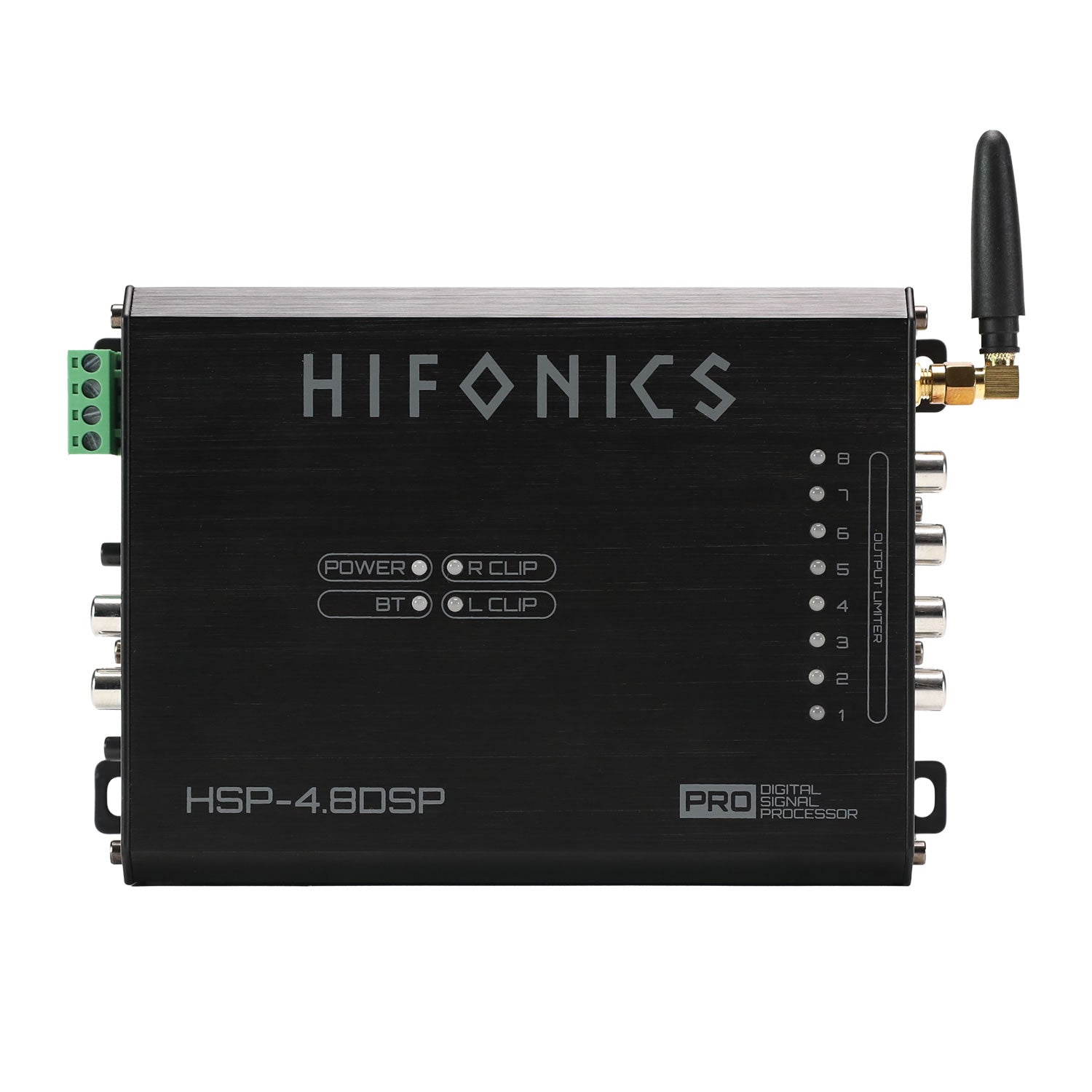 Hifonics HSP-4.8DSP, 2 Or 4 Input / 8 Output Digital Signal Processor With 31 Band Parametric EQ