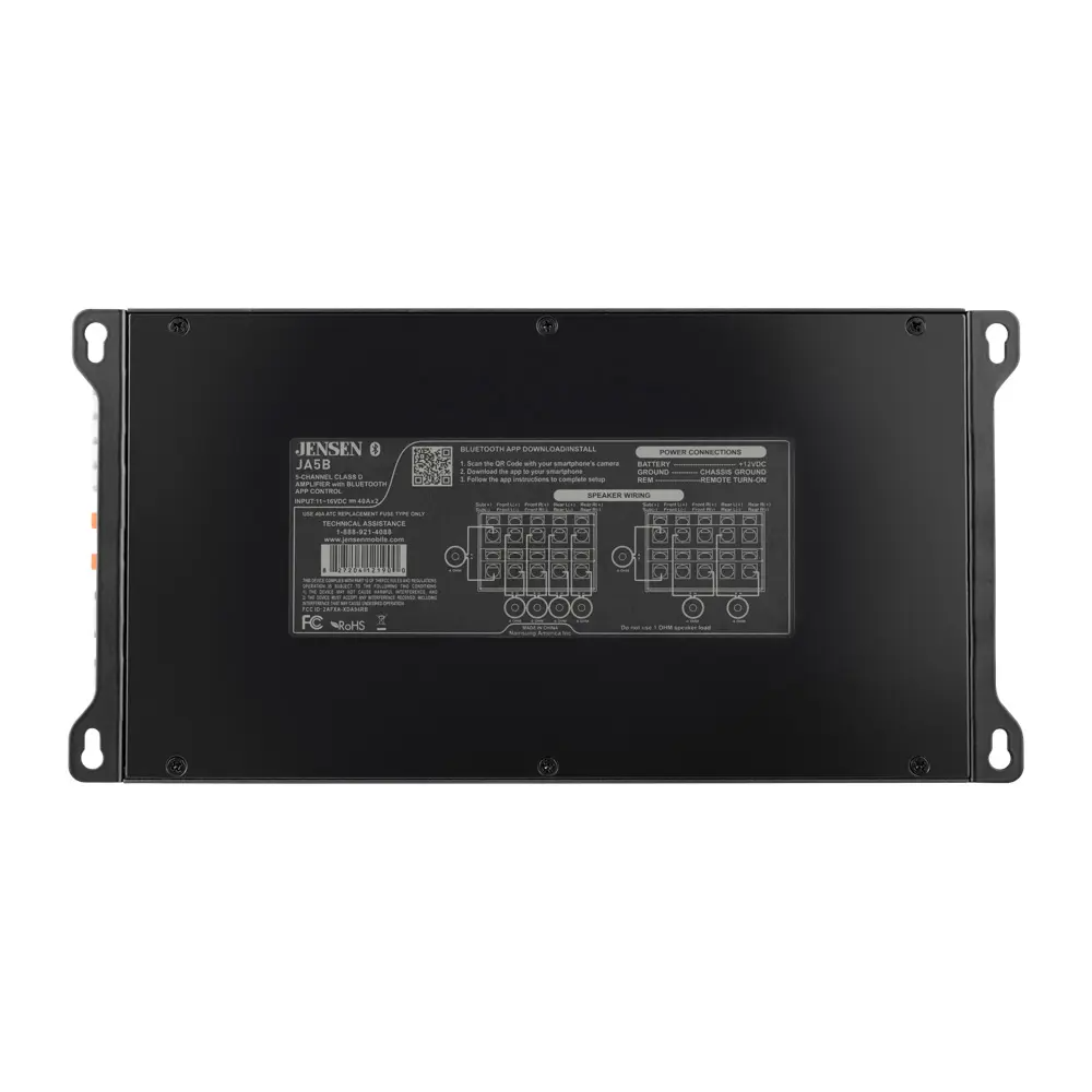 Jensen JA5B, JA Series 5 Channel Amplifier
