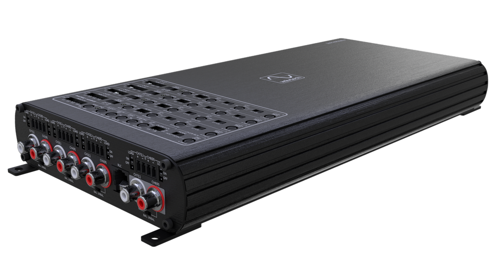 Wavtech LINK1400.8PLUS, Plus Series 8 Channel Full Range + Subwofer Amplifier w/ LOC