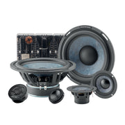 Focal 165SF3, Slate Fiber 3-Way Component Speaker Kit