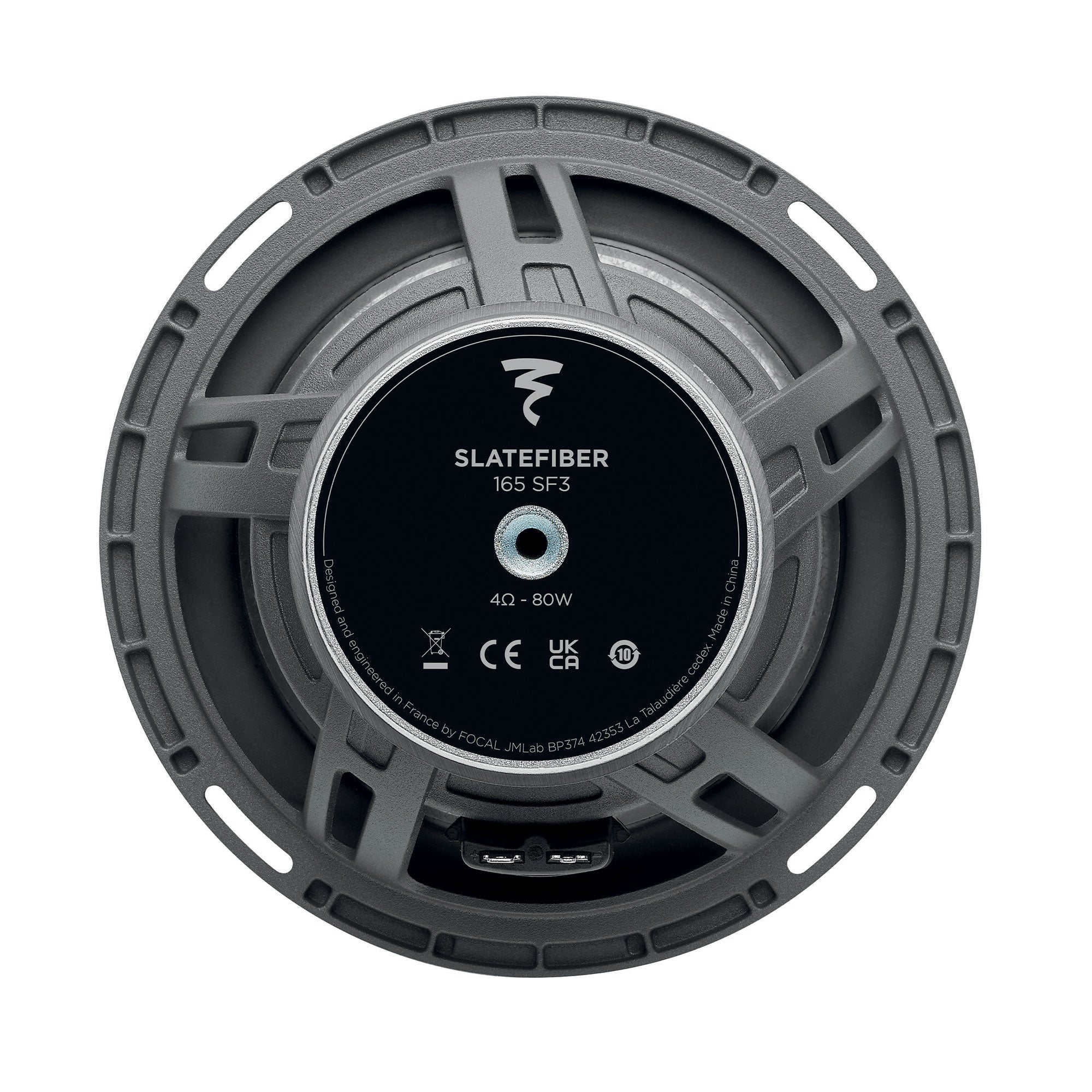 Focal 165SF3, Slate Fiber 3-Way Component Speaker Kit