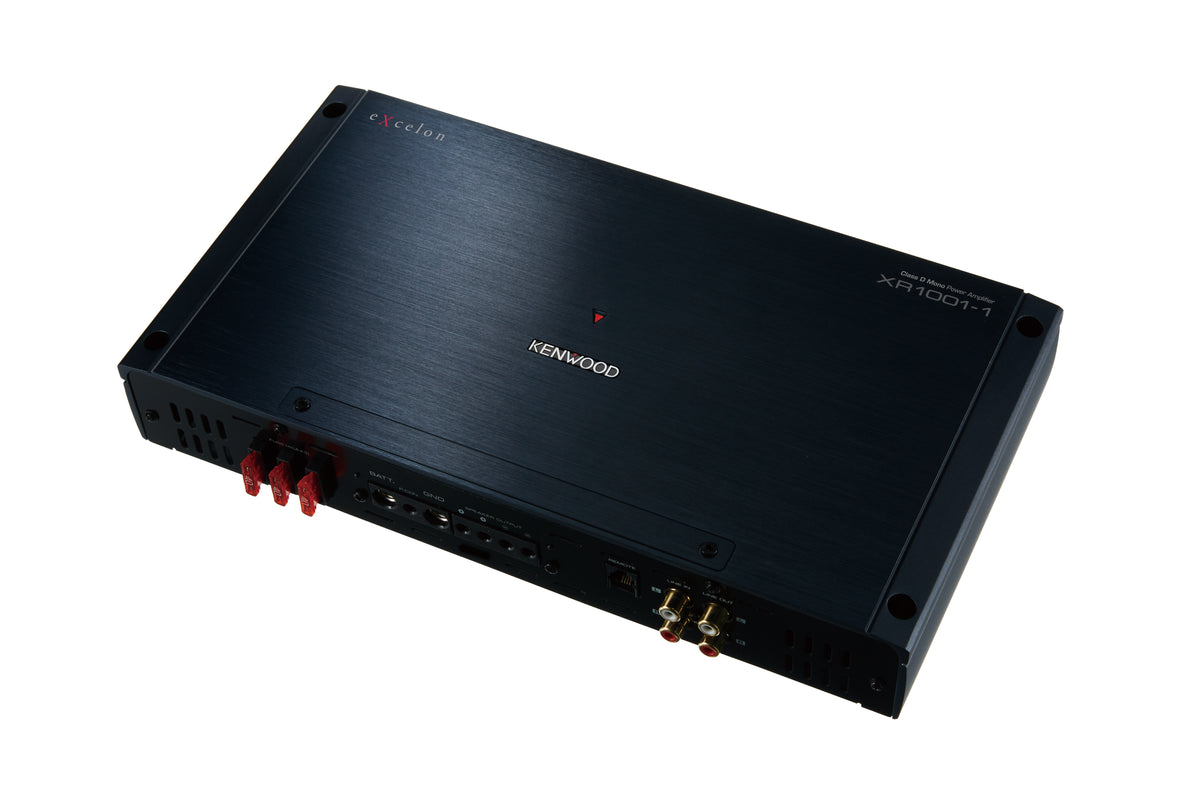 Kenwood XR1001-1, eXcelon Reference Class D Mono Car Amplifier, 1000W RMS