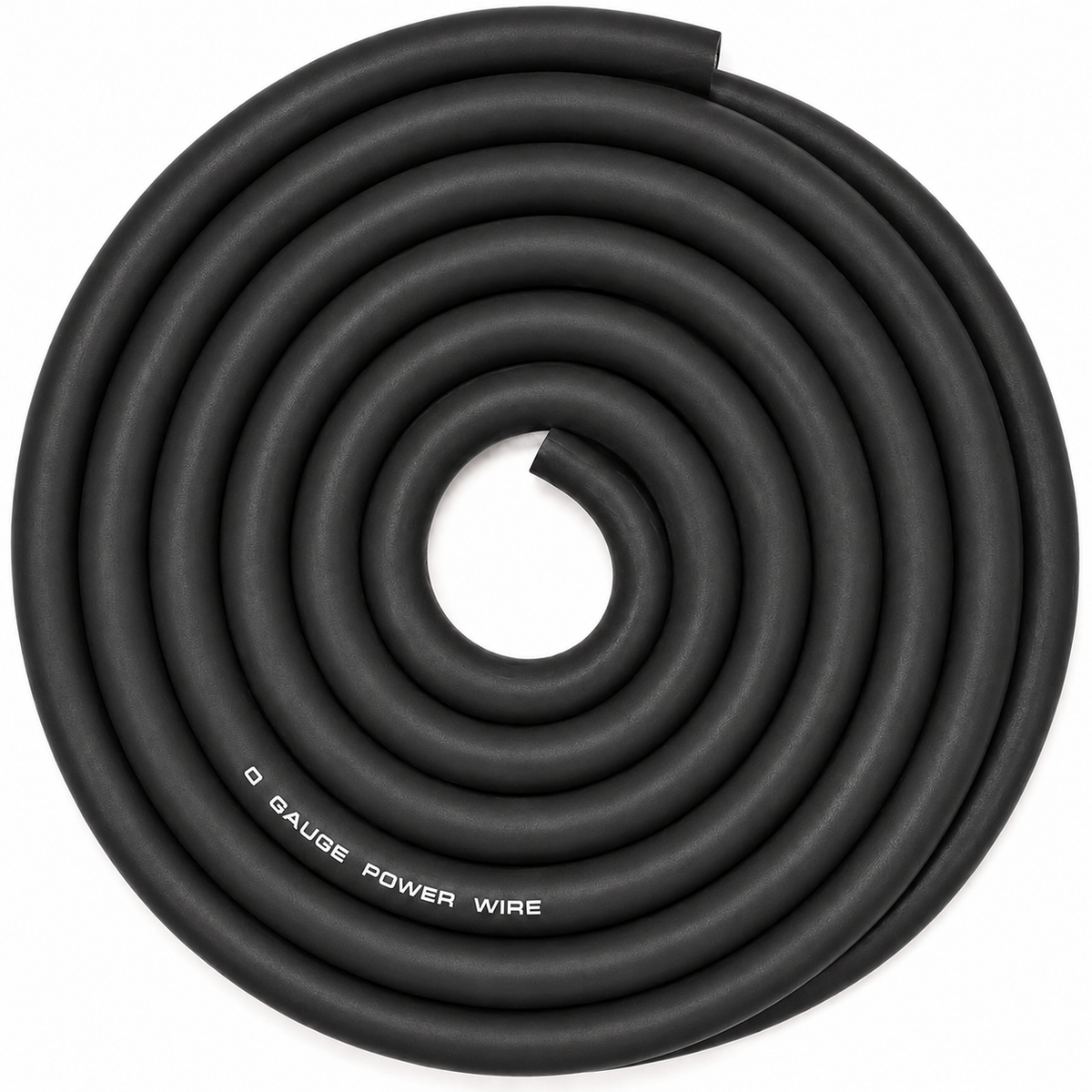 SoundBox CW0-25BK, 0 Gauge 25' CCA Amplifier Power / Ground Wire Roll, Black