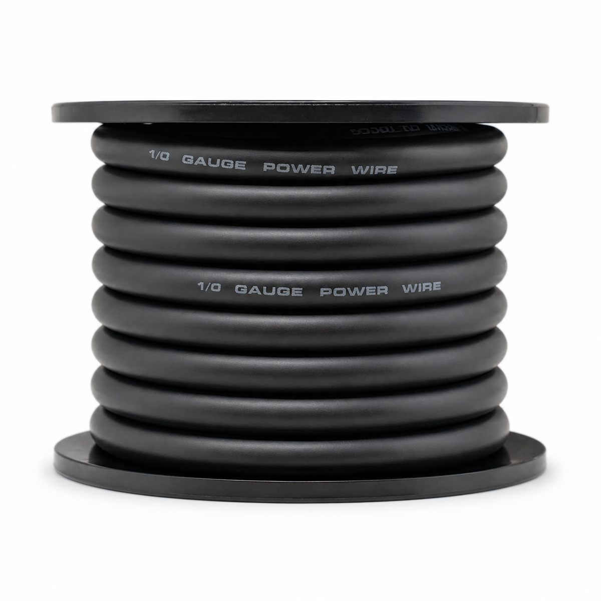 SoundBox CW0-50BK, 0 Gauge 50' CCA Amplifier Power / Ground Wire Spool, Black
