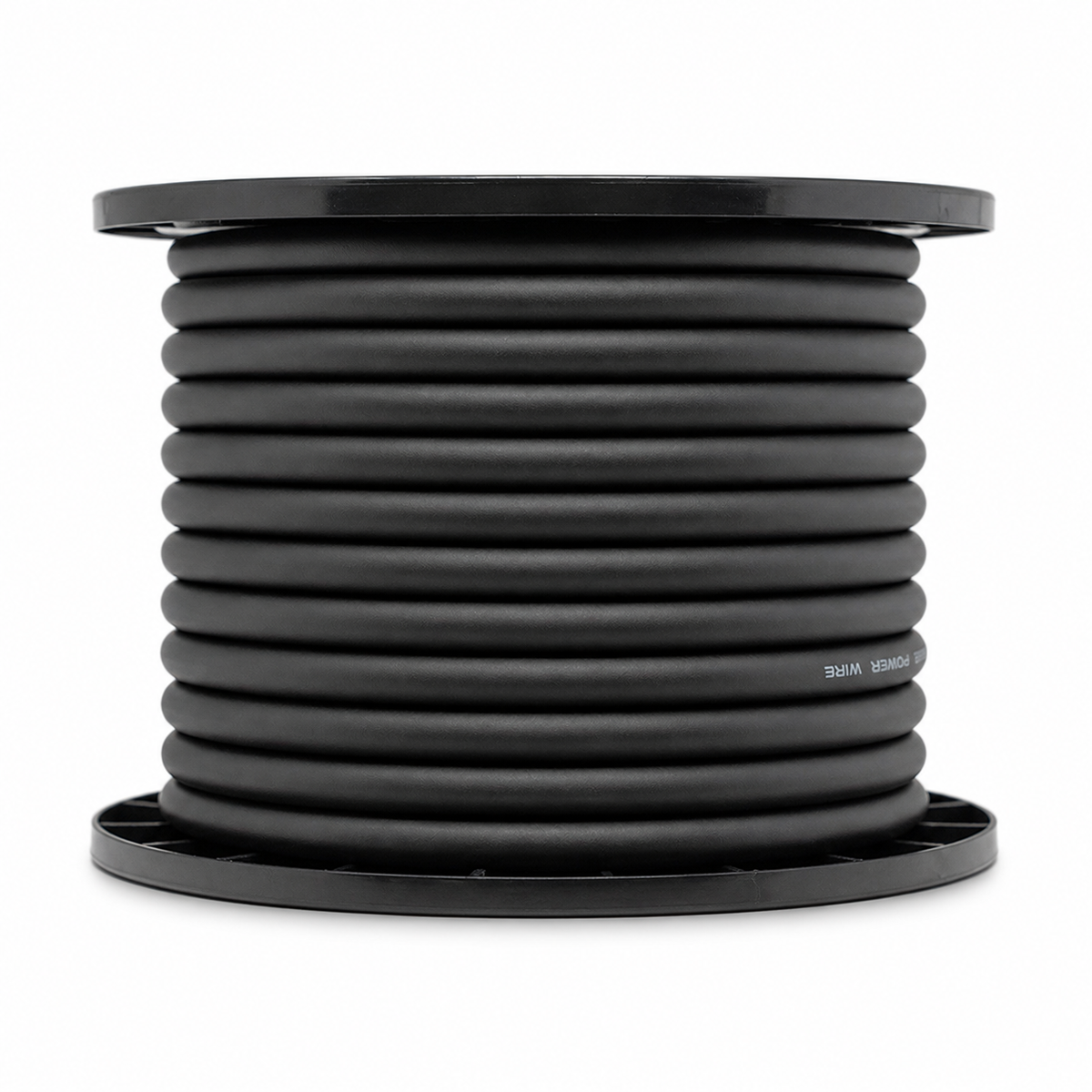 SoundBox CW4-100BK, 4 Gauge 100' CCA Amplifier Power / Ground Wire Spool, Black
