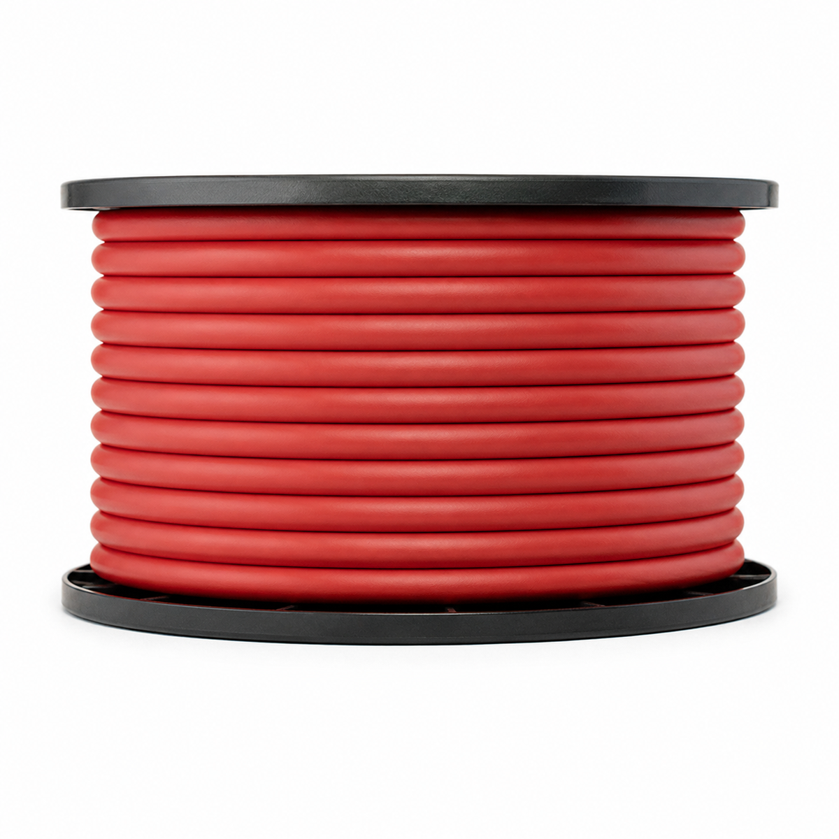 SoundBox CW4-100R, 4 Gauge 100' CCA Amplifier Power / Ground Wire Spool, Red