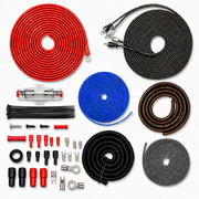 SoundBox ECK8, 8 Gauge 2 Channel Complete Amplifier Install Kit - 1500W