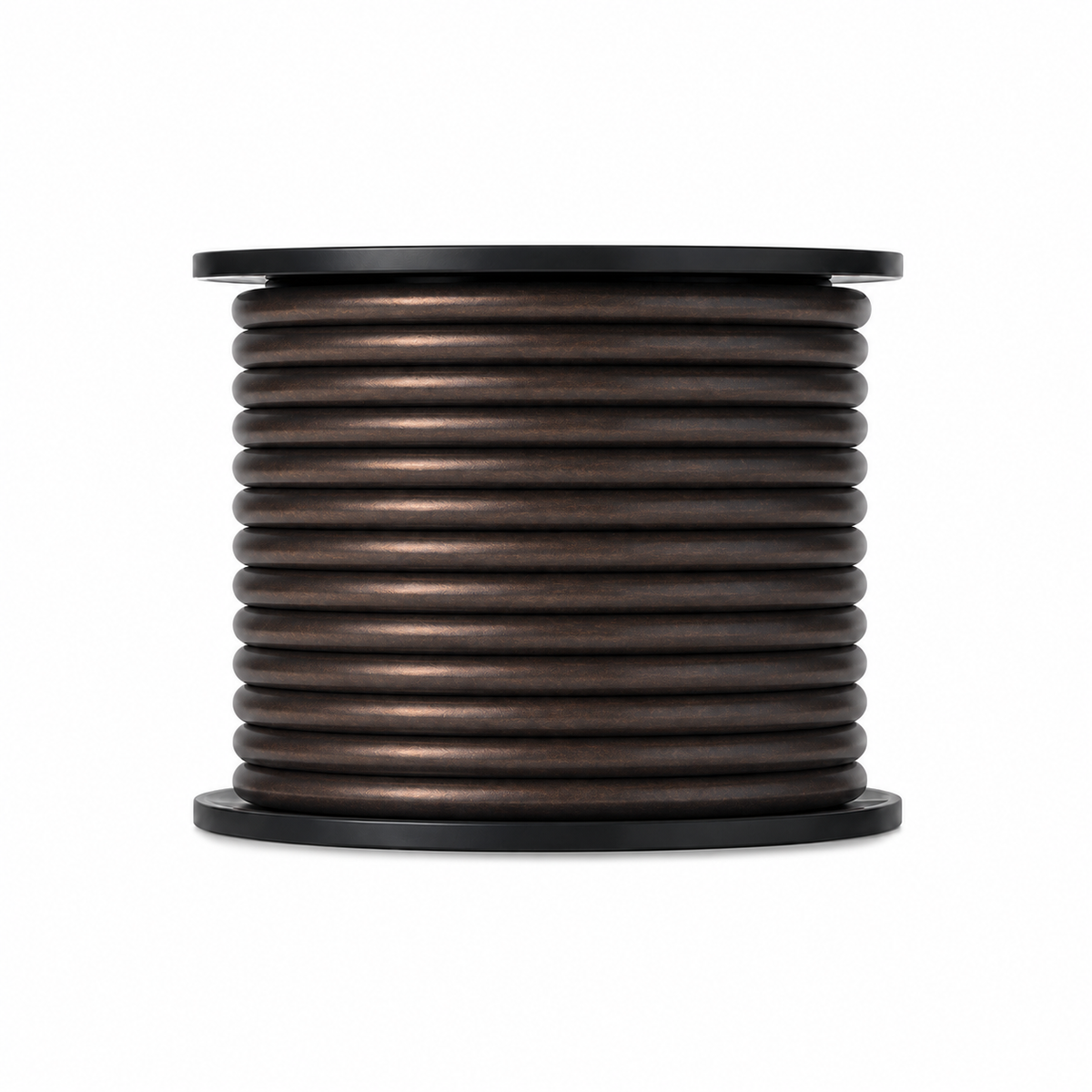 SoundBox PW0-50BK, 0 Gauge 50' Copper Amplifier Power / Ground Wire Spool, Black
