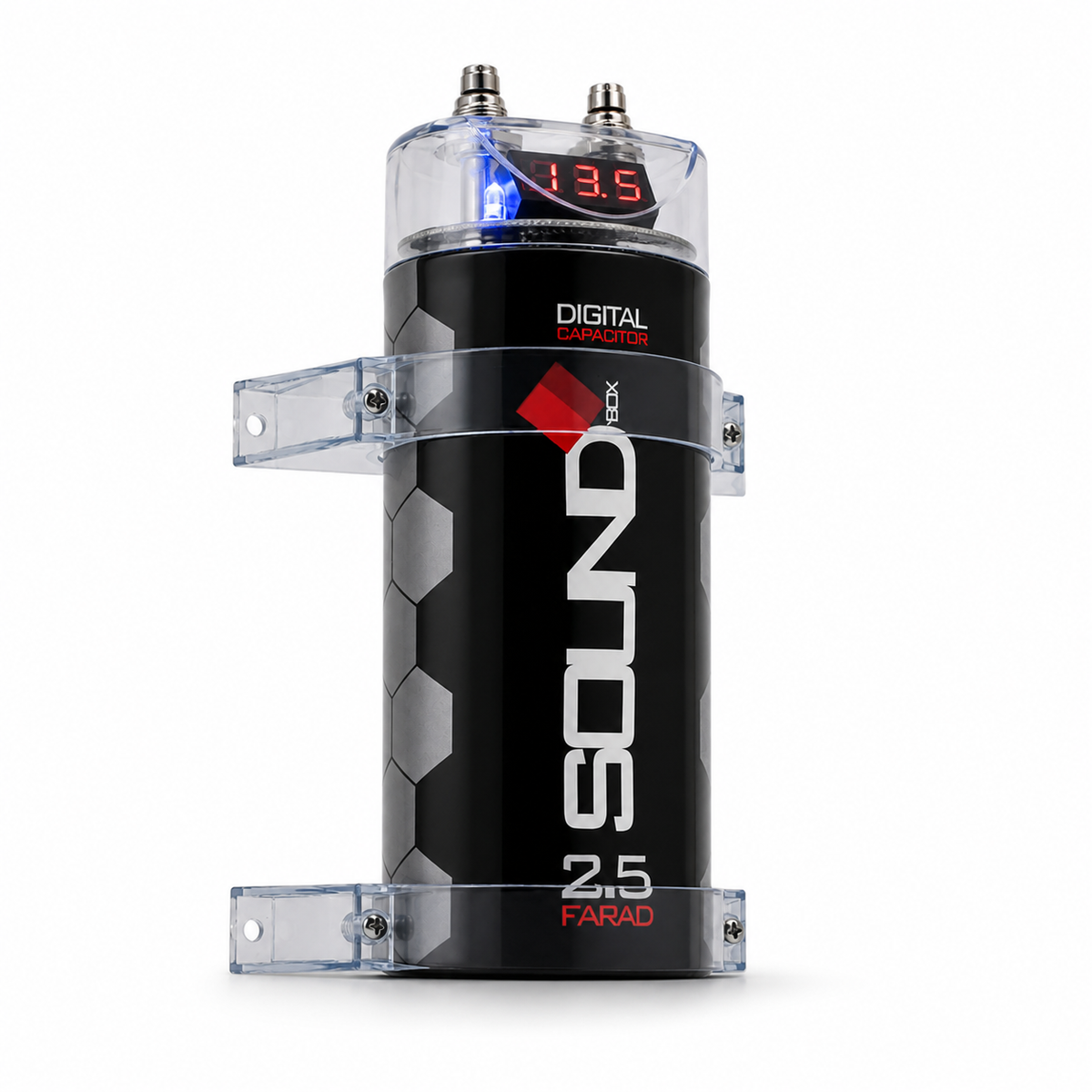 SoundBox SCAP2D, 2.5 Farad Digital Capacitor - 2500 Watts Peak