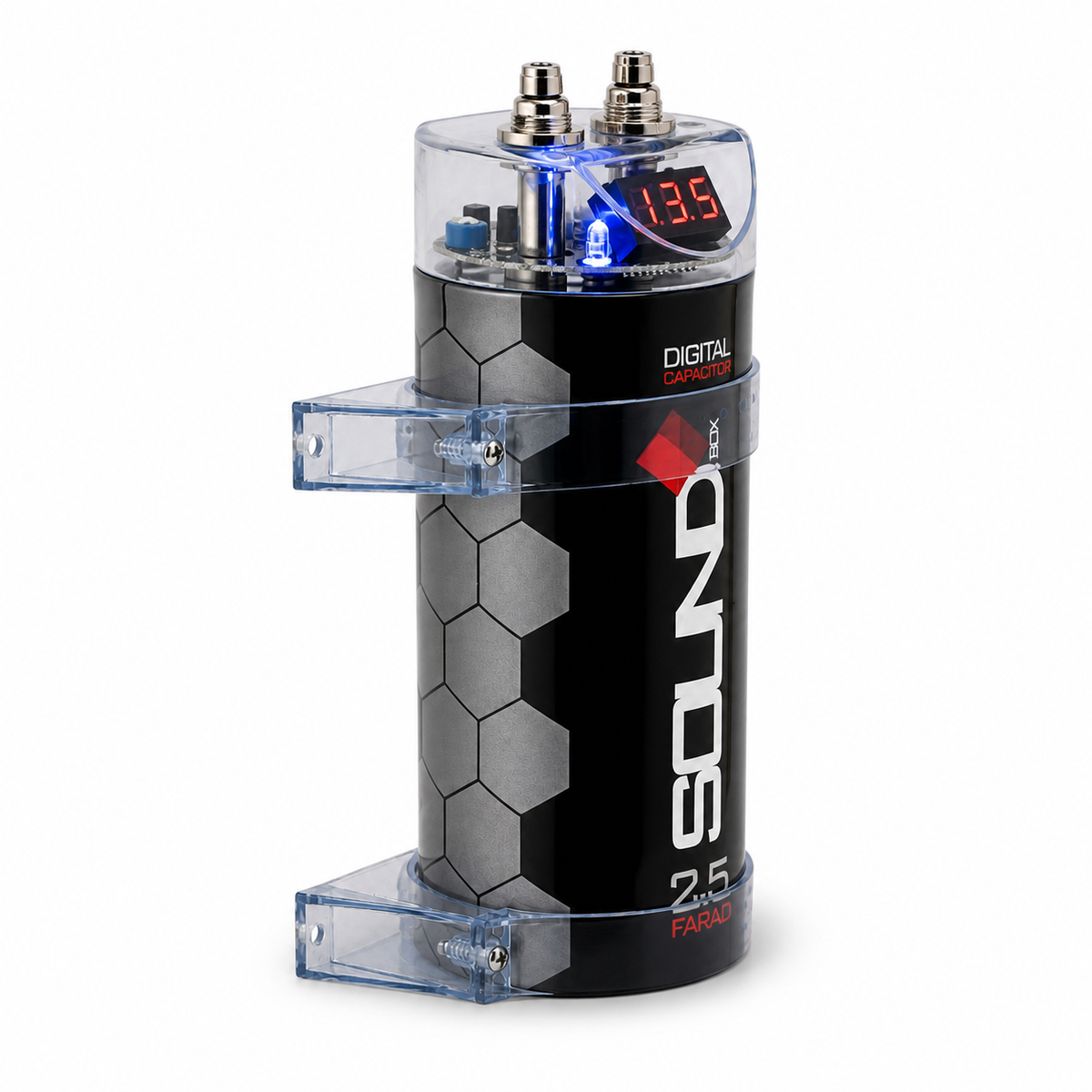 SoundBox SCAP2D, 2.5 Farad Digital Capacitor - 2500 Watts Peak