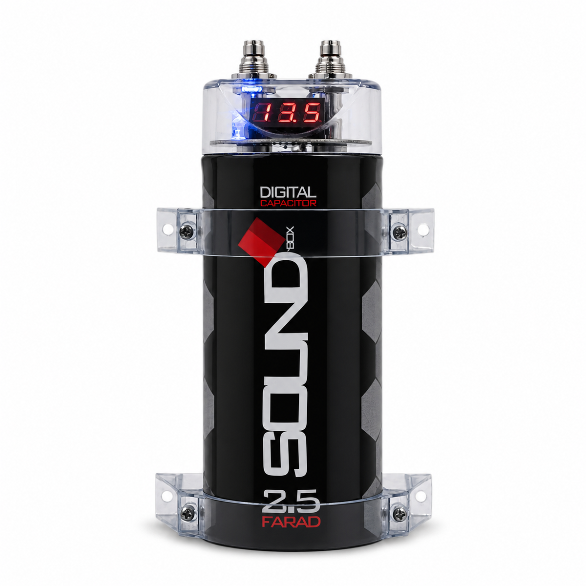 SoundBox SCAP2D, 2.5 Farad Digital Capacitor - 2500 Watts Peak