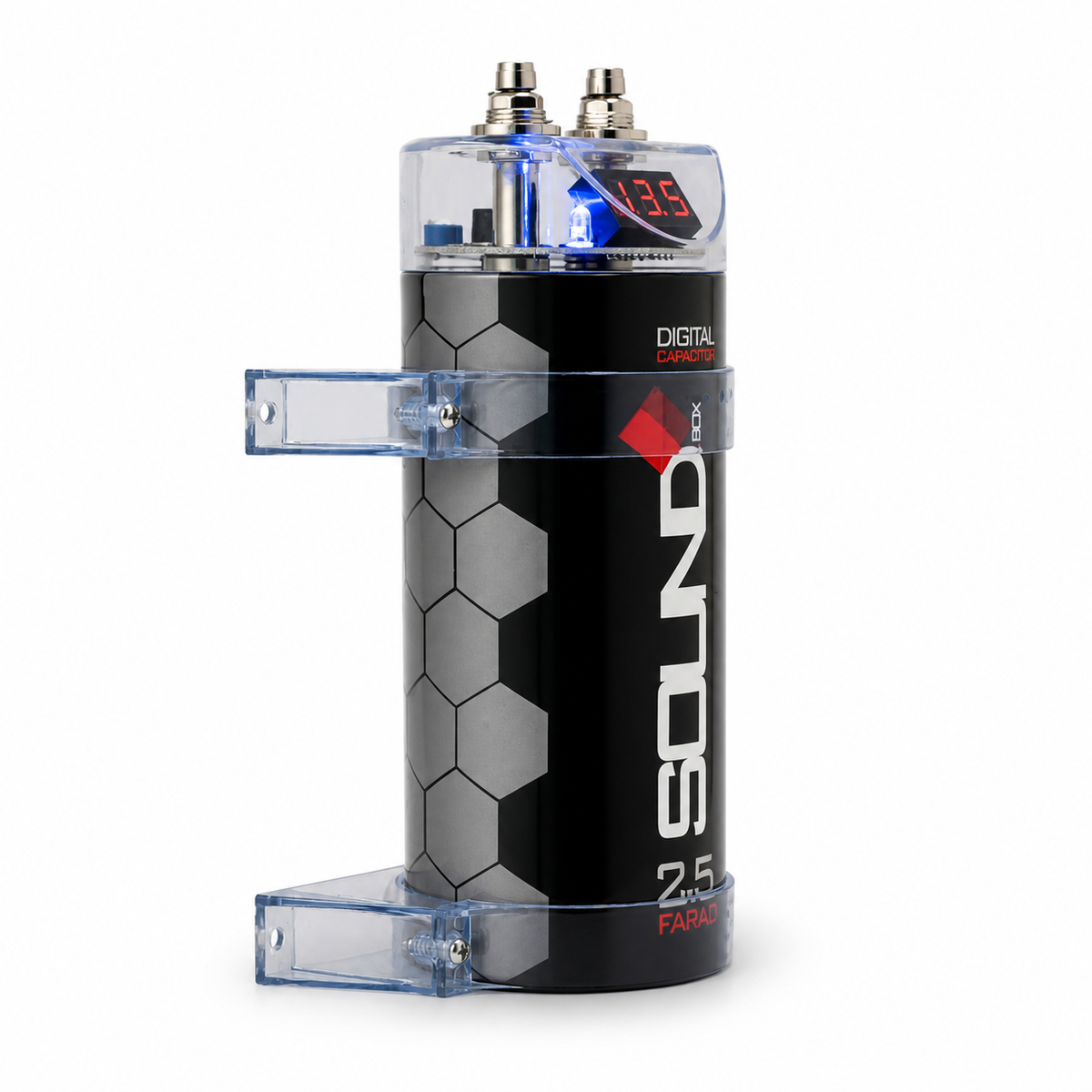 SoundBox SCAP2D, 2.5 Farad Digital Capacitor - 2500 Watts Peak