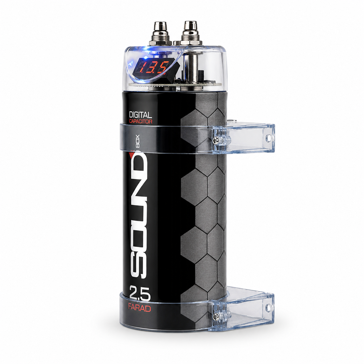 SoundBox SCAP2D, 2.5 Farad Digital Capacitor - 2500 Watts Peak
