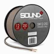 SoundBox SW12-250, 12 Gauge Home / Car Speaker Wire Spool - 250'