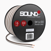 SoundBox SW16-500, 16 Gauge CCA Speaker Wire Spool - 500 Ft