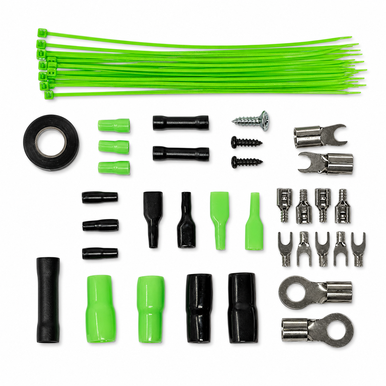 SoundBox 4 Gauge Amp Kit Complete AWG Amplifier Install Wiring Cables - 5000W