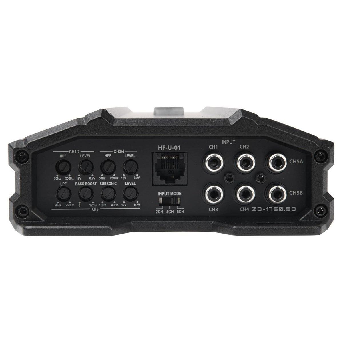 Hifonics ZD-1750.5D, Zeus Delta Compact Super D-Class Full Range 5 Channel Amplifier, 1750 Watts