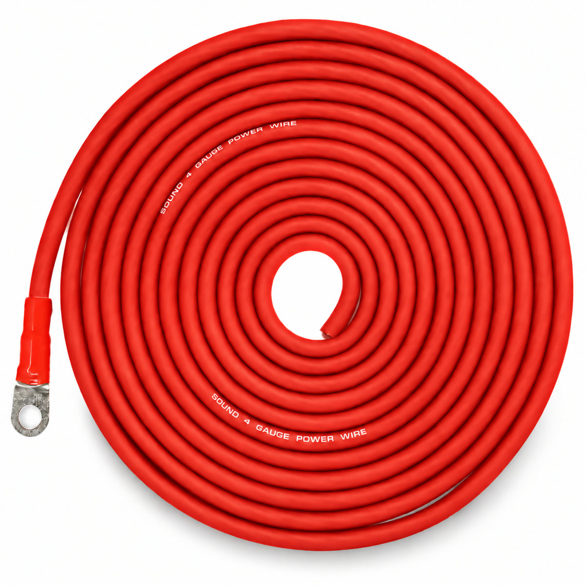 SoundBox T4AW-R, 4 Gauge Amp Kit Complete Amplifier Install Wiring Cable - 4500W