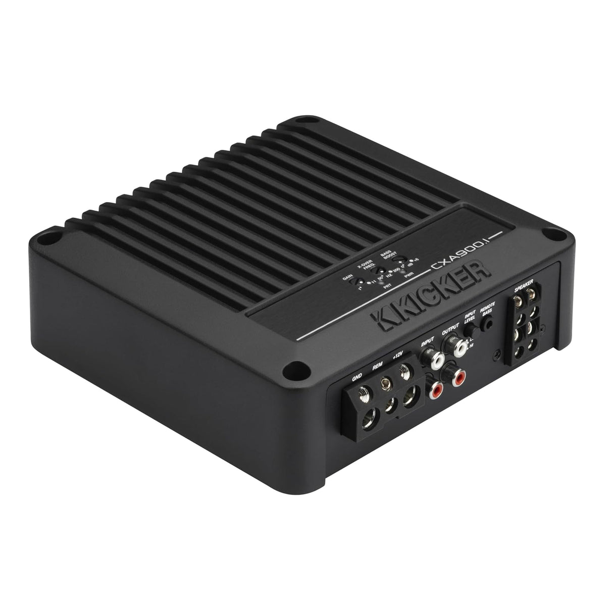 Kicker CXA9001, CX Series 1-Ohm Stable Mono Subwoofer Amplifier - 900W (53CXA9001)