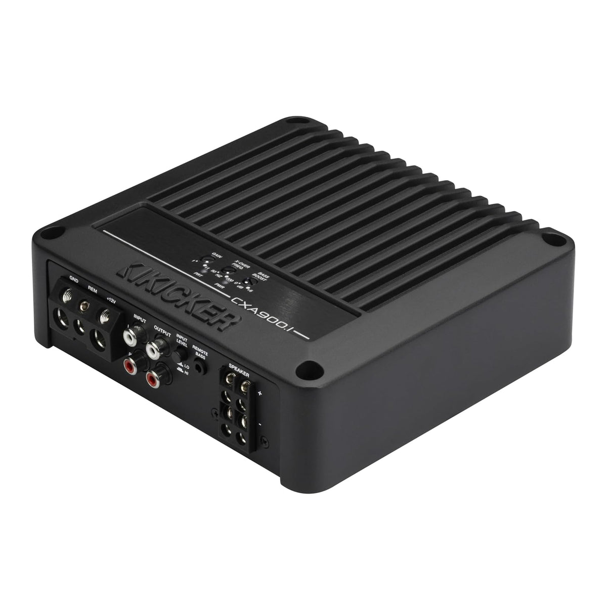 Kicker CXA9001, CX Series 1-Ohm Stable Mono Subwoofer Amplifier - 900W (53CXA9001)