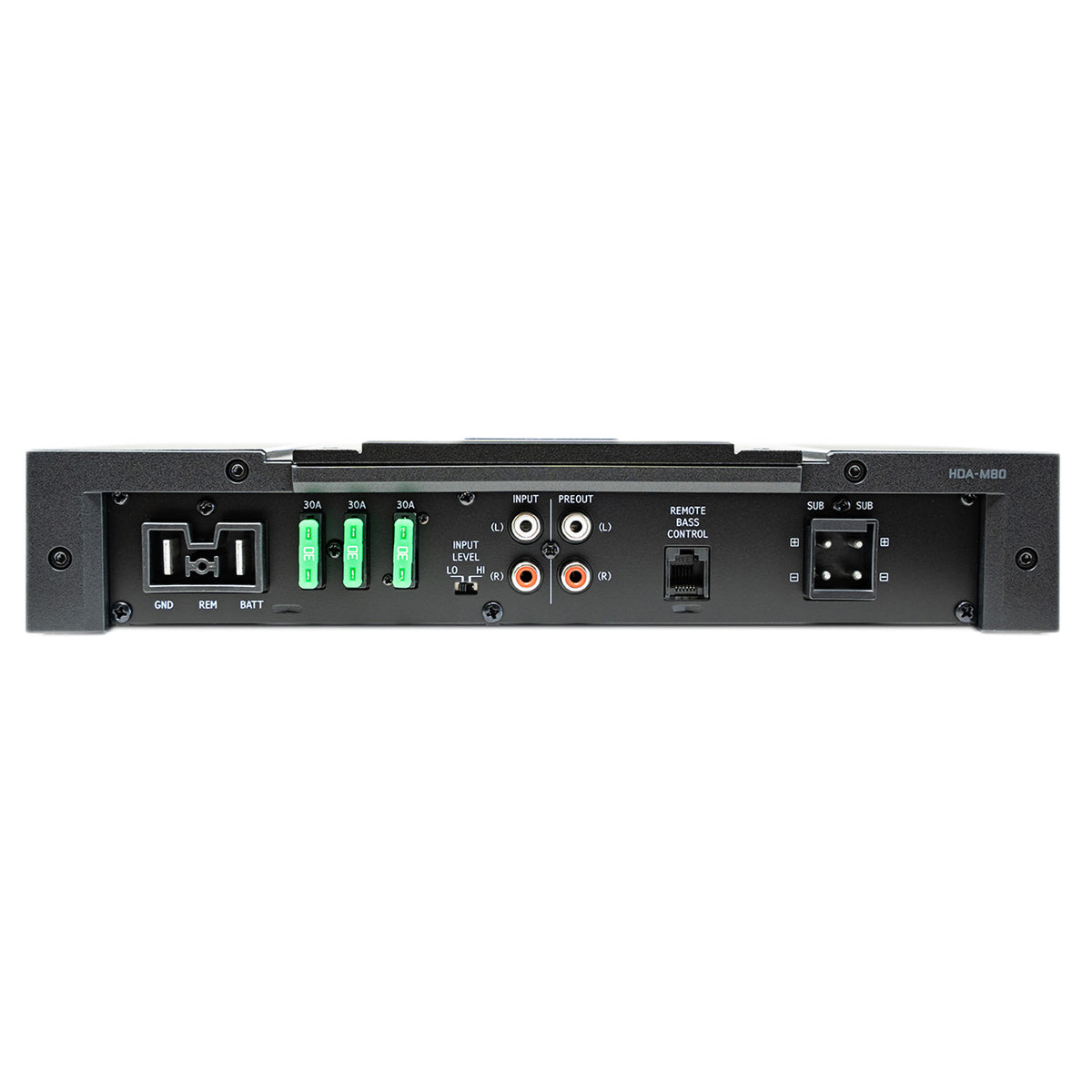 Alpine HDA-M80, Status Hi-Res Mono Amplifier 900W, Bass Knob Included