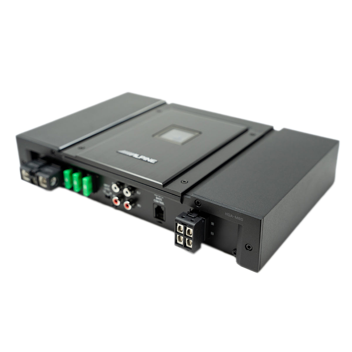 Alpine HDA-M80, Status Hi-Res Mono Amplifier 900W, Bass Knob Included