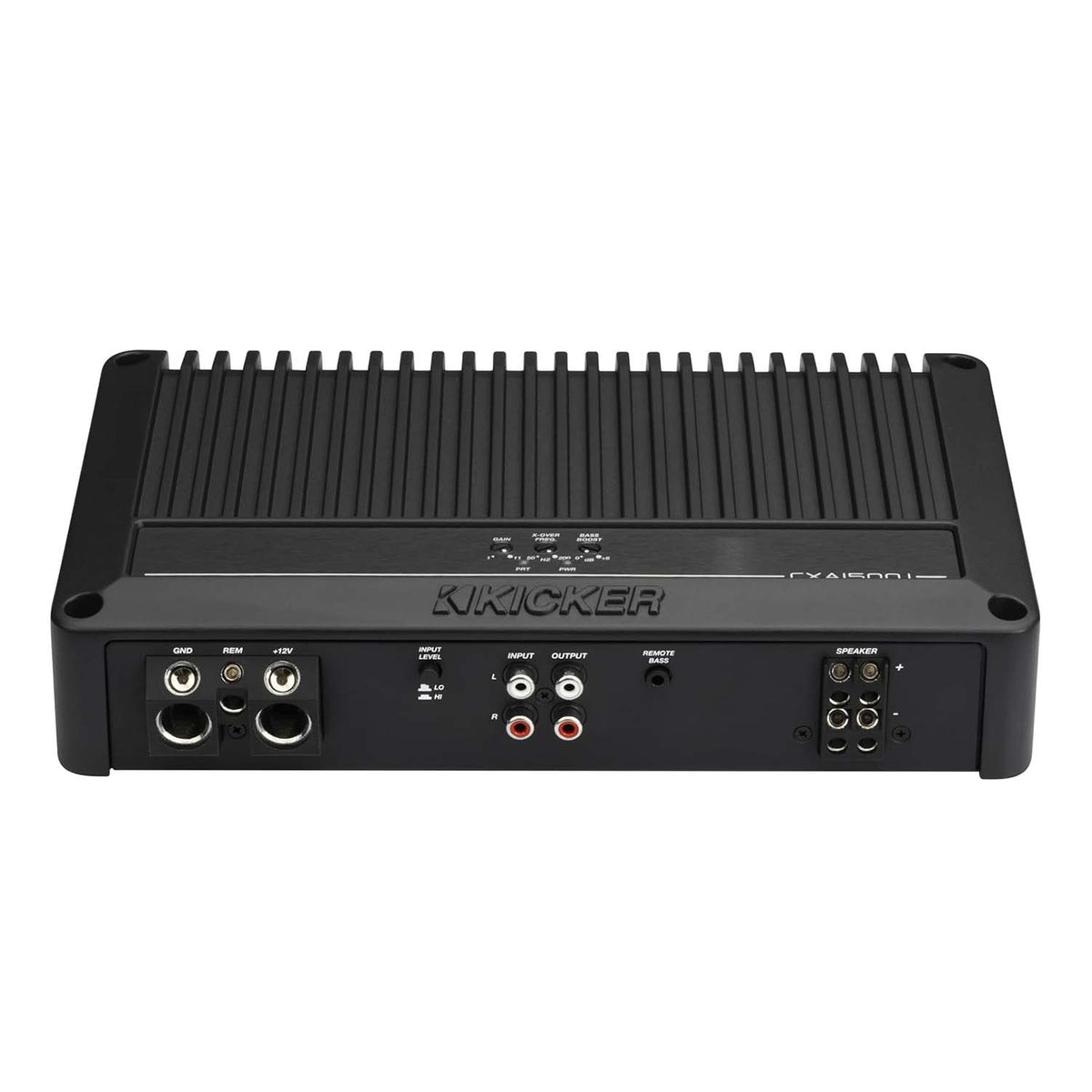 Kicker CXA15001, CX Series 1-Ohm Stable Mono Subwoofer Amplifier - 1500W (53CXA15001)